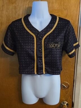 Said The Sky Womens Cropped Jersey Size Small
